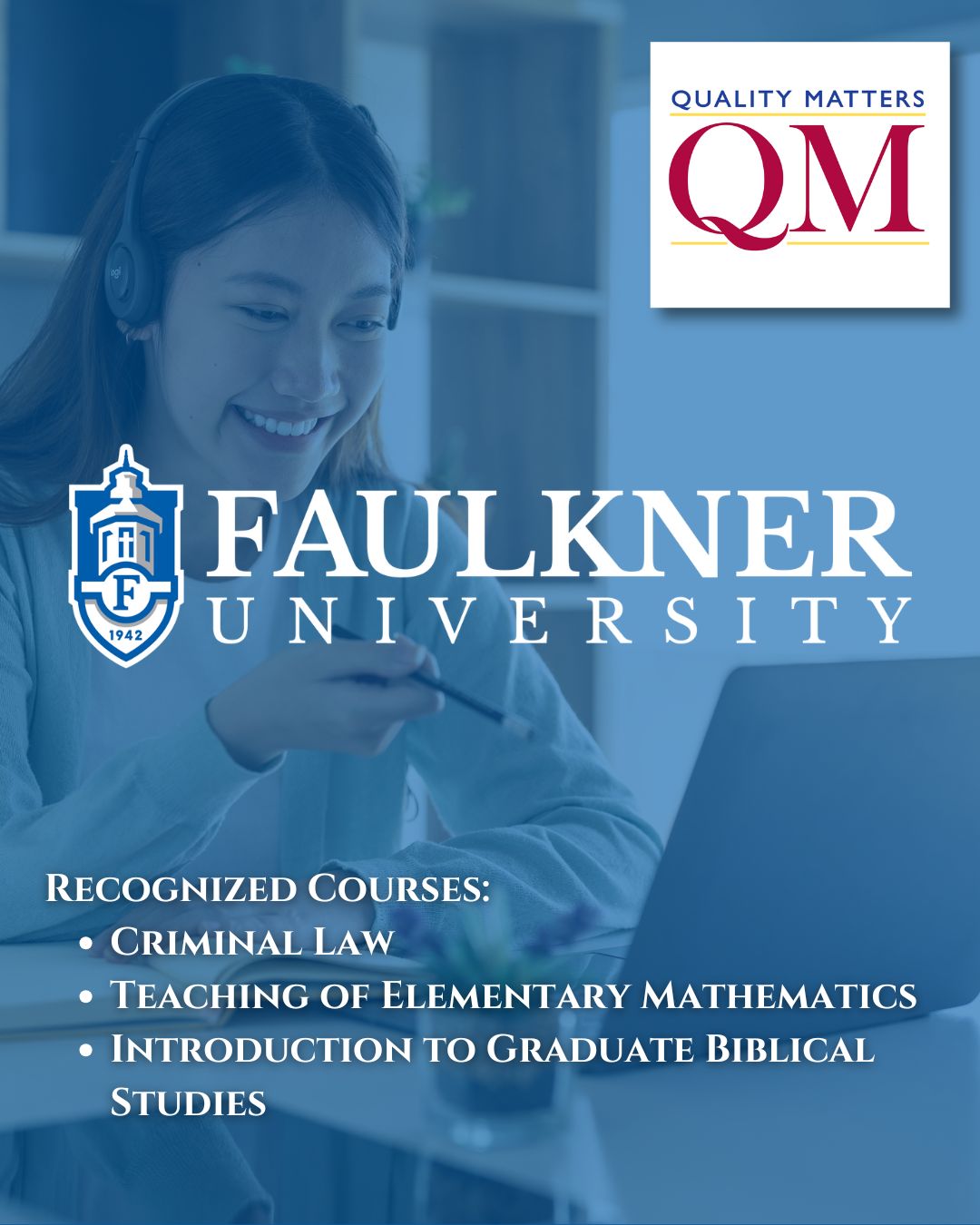 Faulkner University News Faulkner University Courses Earn Quality