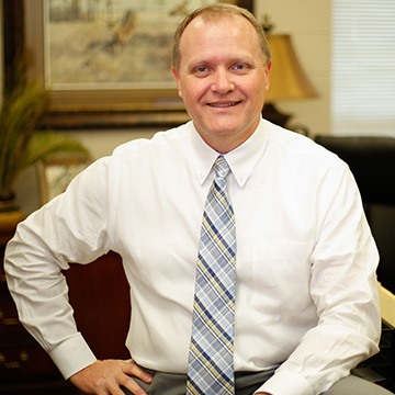 Vice President for Enrollment Management Mark Hunt