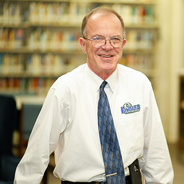 Collection Services Librarian Jim Womack