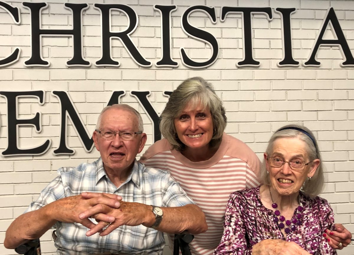 l-r Jesse and Patricia Russell, Patti Russell Turner.