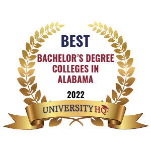 Badge for Best Bachelor's Degree in Alabama 2022