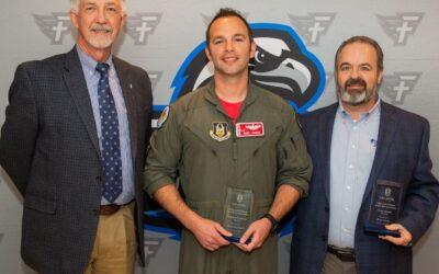 Faulkner graduate flying high in Air Force as Raptor pilot, instructor