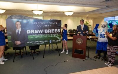 Drew Brees to Speak at Faulkner’s 2023 Benefit Dinner
