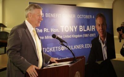 Tony Blair to speak at Faulkner’s annual Benefit Dinner