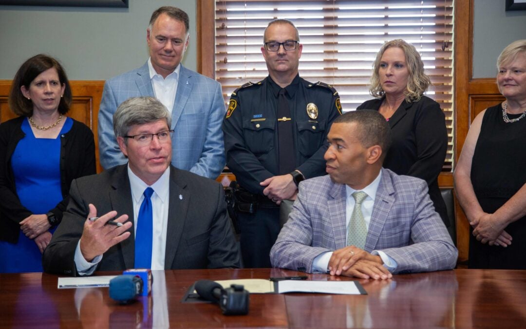 Faulkner Signs Partnership with Montgomery Police Department