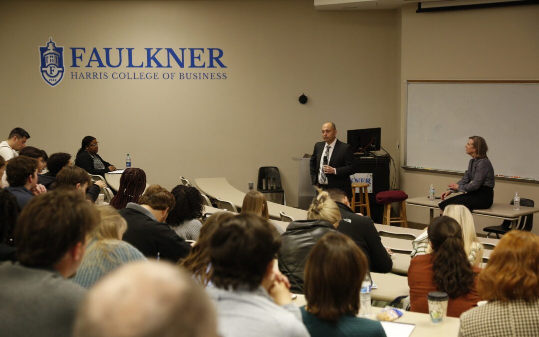 Faulkner Ethics Institute Hosts Leaders to Discuss Trust and Ethical Leadership