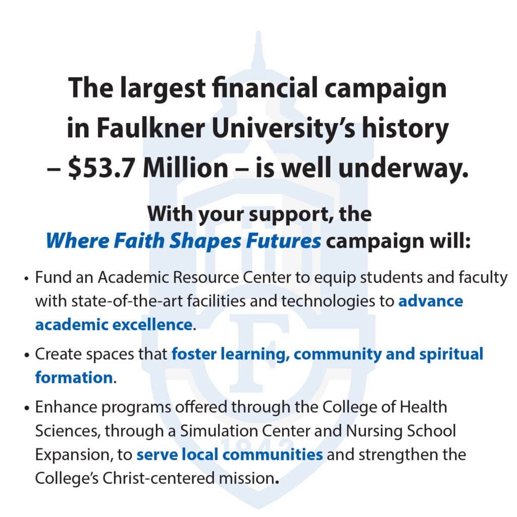 The largest campaign in Faulkners history - graphic