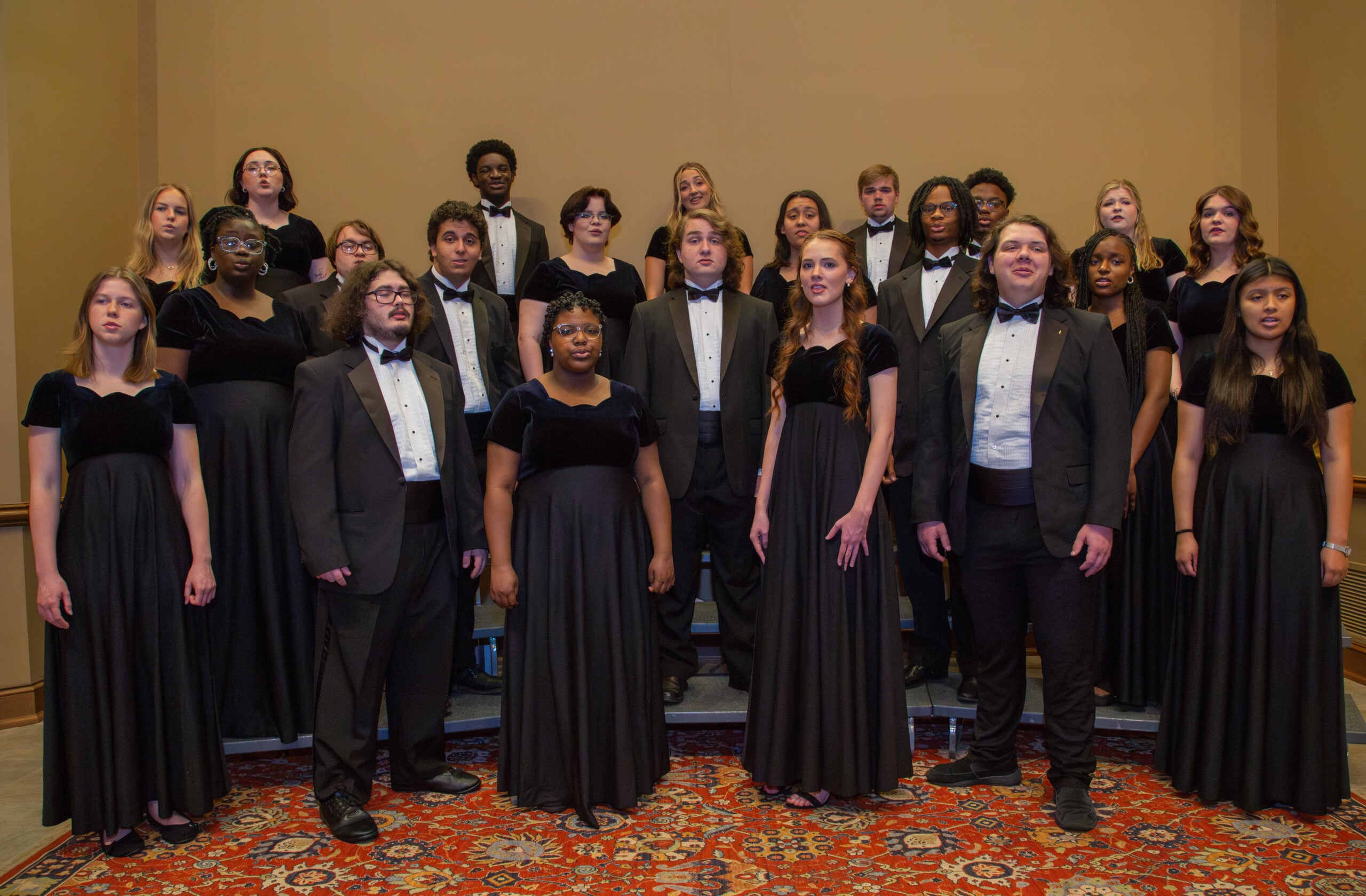 Chorus_2025_07 Faulkner University Chorus performs in Lester Chapel on campus.