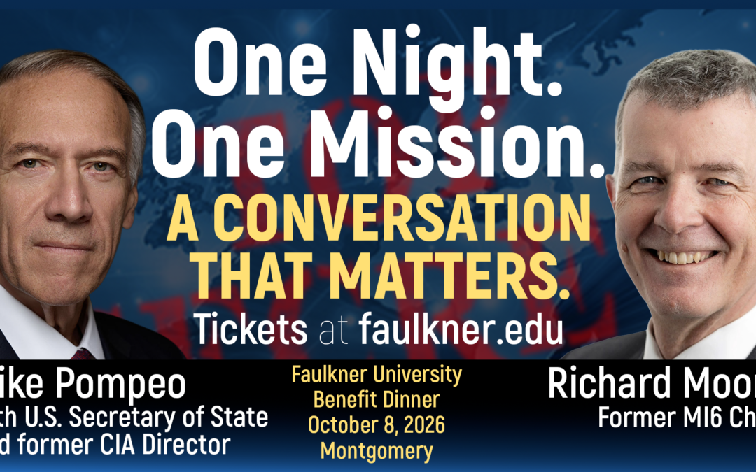 Faulkner University President Mitch Henry Announces 2026 Benefit Dinner Speakers