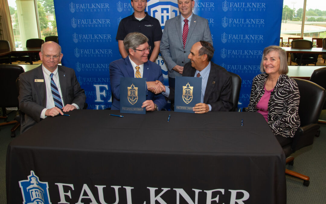 Faulkner Law, Auburn University at Montgomery Sign Agreement for Accelerated Law Degree Program