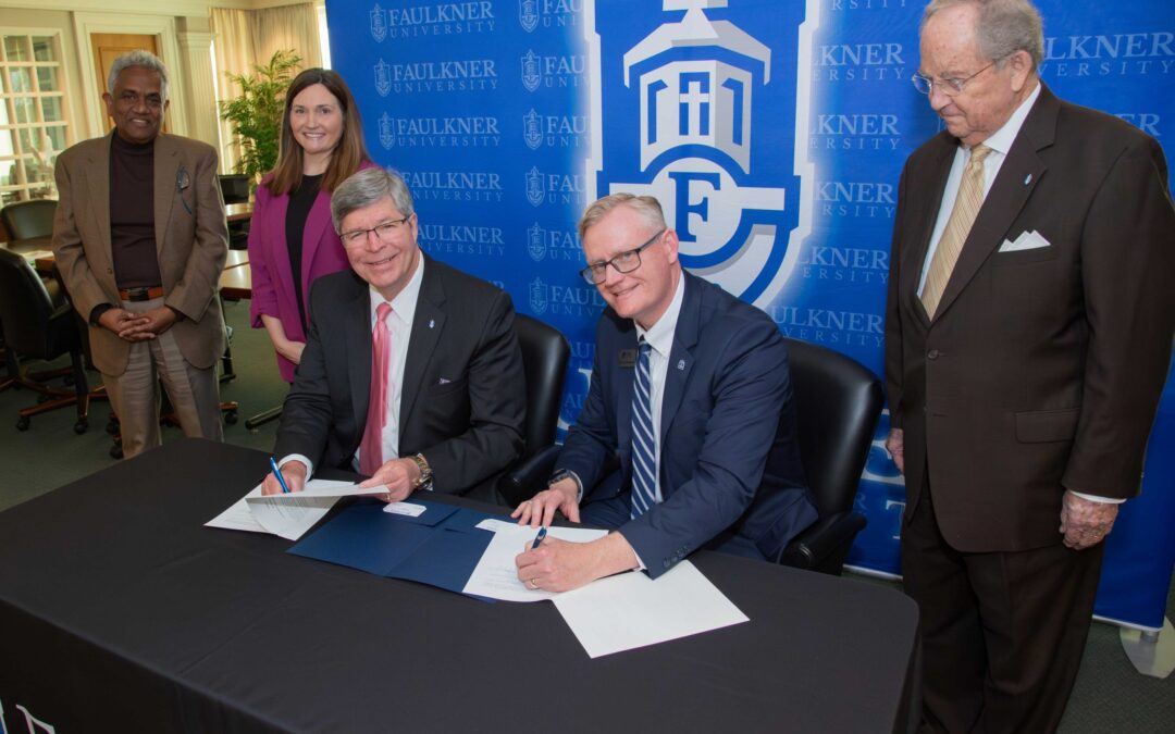 Faulkner University’s College of Health Sciences and York University Sign Historic Pathway Agreement
