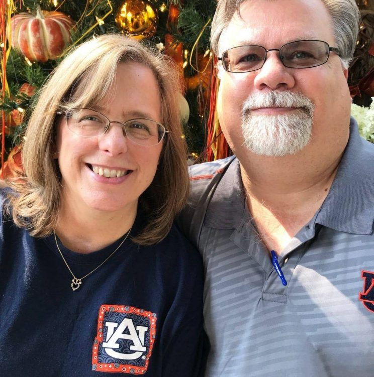 Ramona and Mark Martin married after they graduated from Faulkner University. They are coming back to campus on Nov. 3, 2018 to recreate their first date.