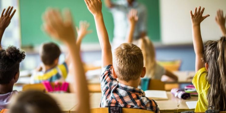 Children in classroom