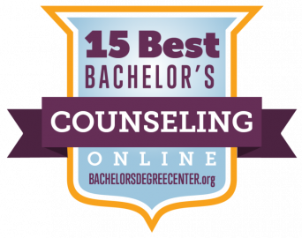15 Best Bachelor's Online Degree Denter Counseling badge