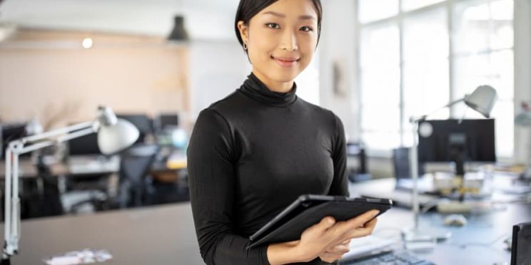 Criminal justice professional in office