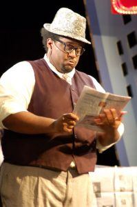 Tony Davison plays in Guys and Dolls at the Faulkner Dinner Theater.