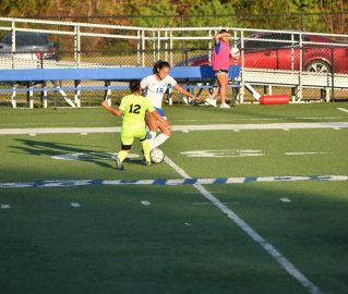 Nanako Omae plays midfield for the Faulkner Women's Soccer team.