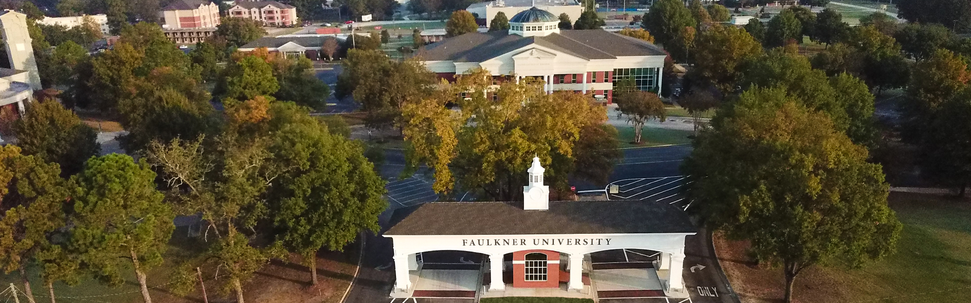 Entrance to the Faulkner University Montgomery Campus