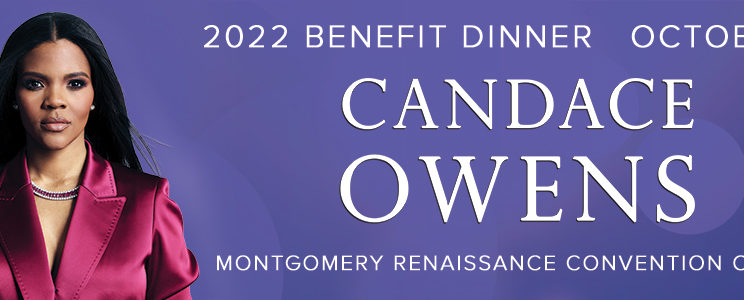 Candace Owens Benefit Dinner Banner