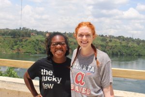 (l-r) Tashara "Jazzy" Harrison and Emily Ann Linder. 