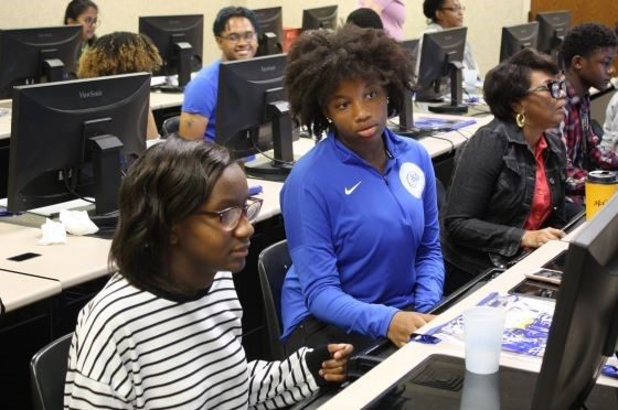 Students in Computer Lab