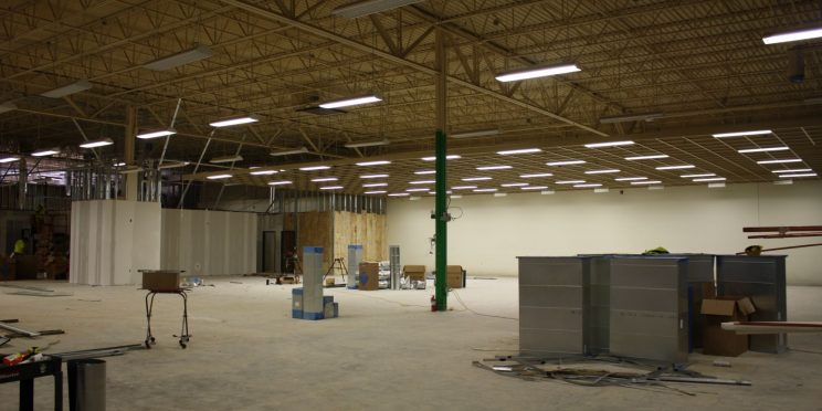 Renovations are underway for the College of Health Sciences therapy gym.