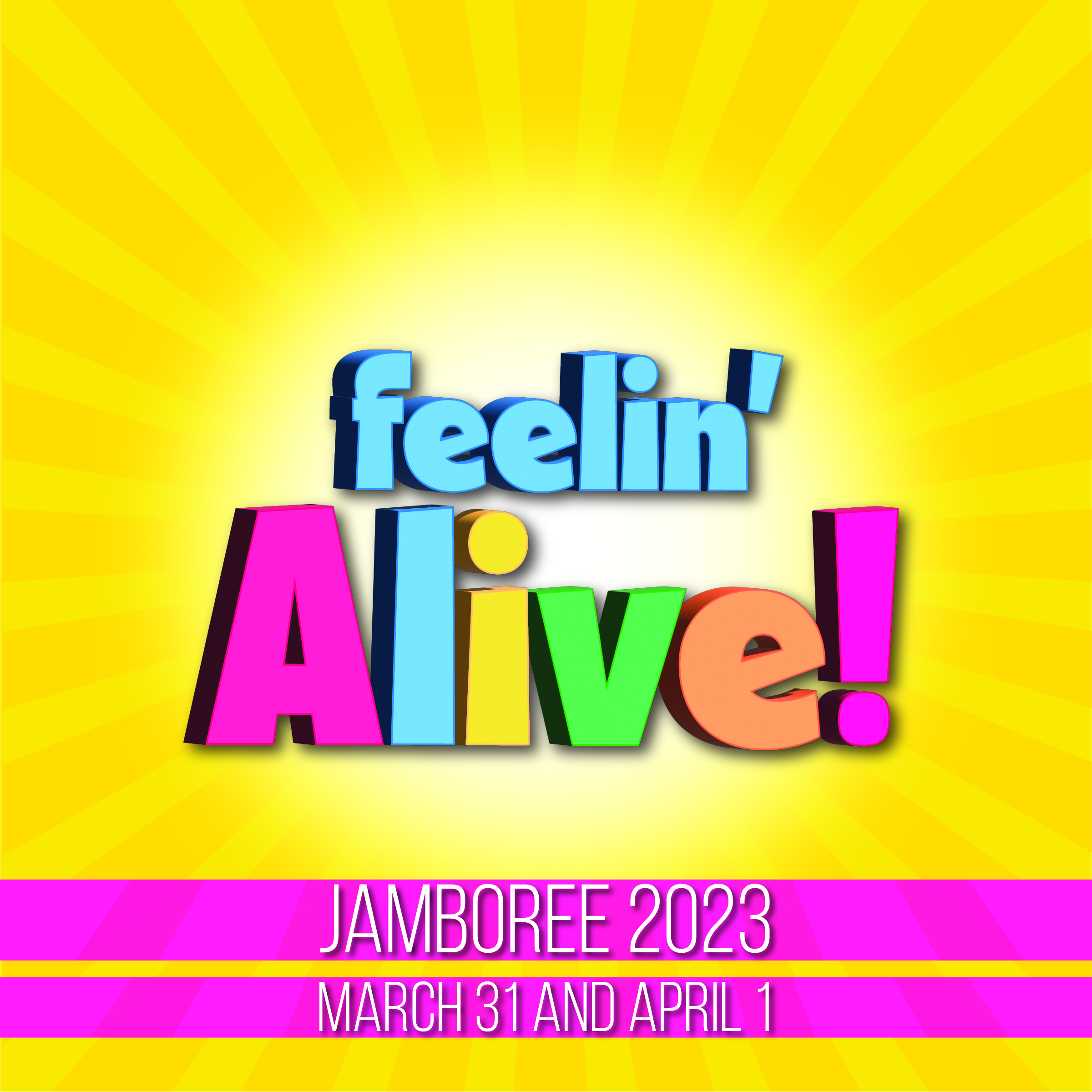 Jamboree 2023 Theme - Feeling Alive