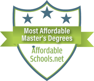 Most Affordable Master's Degrees Badge