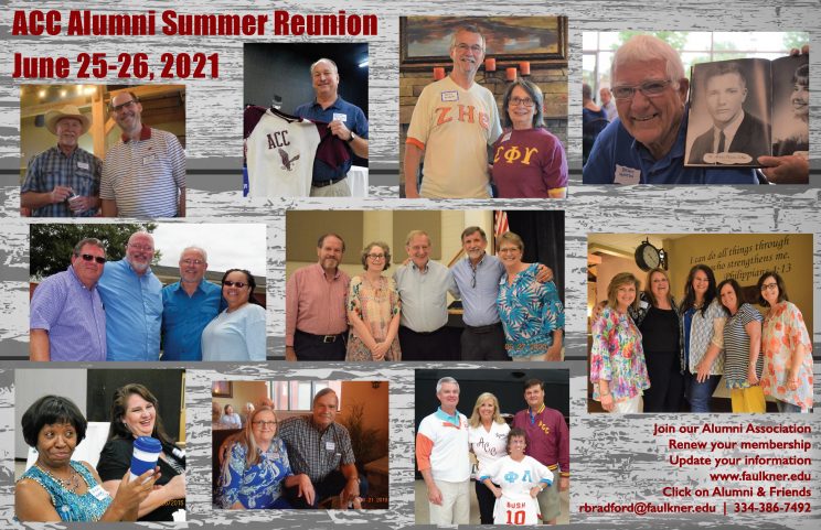 ACC Alumni Summer Reunion, June 25-26, 2021