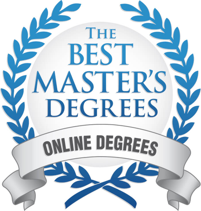 The Best Master's Degrees online badge.