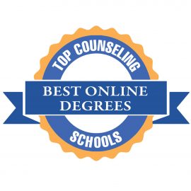 TopCounselingSchools.org Best Online Degrees badge