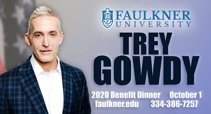 Advertisement for Trey Gowdy Event