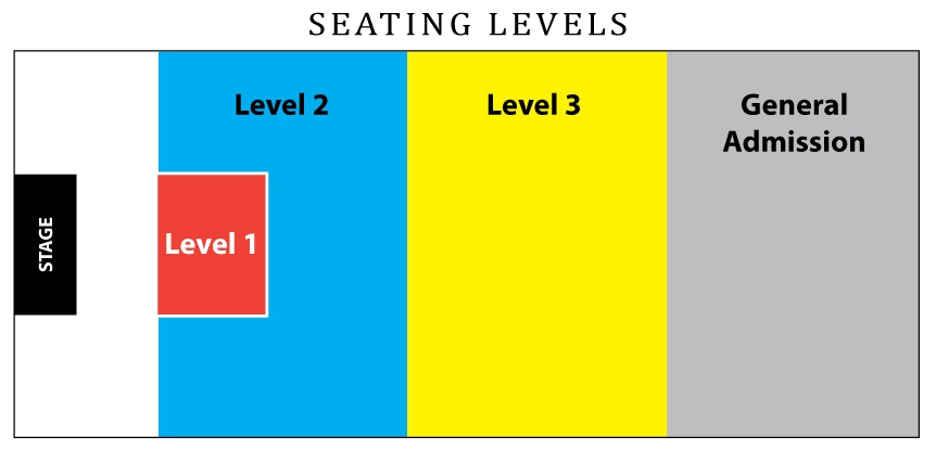 Benefit Dinner Seating Levels