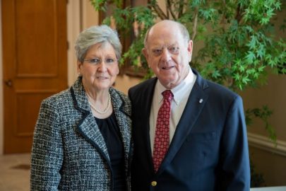 Rainbow Omega CEO and Faulkner alumnus, Stentson Carpenter honored at Homecoming as Alumni of the Year.