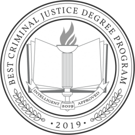 Best Criminal Just Degree Program Badge 2019