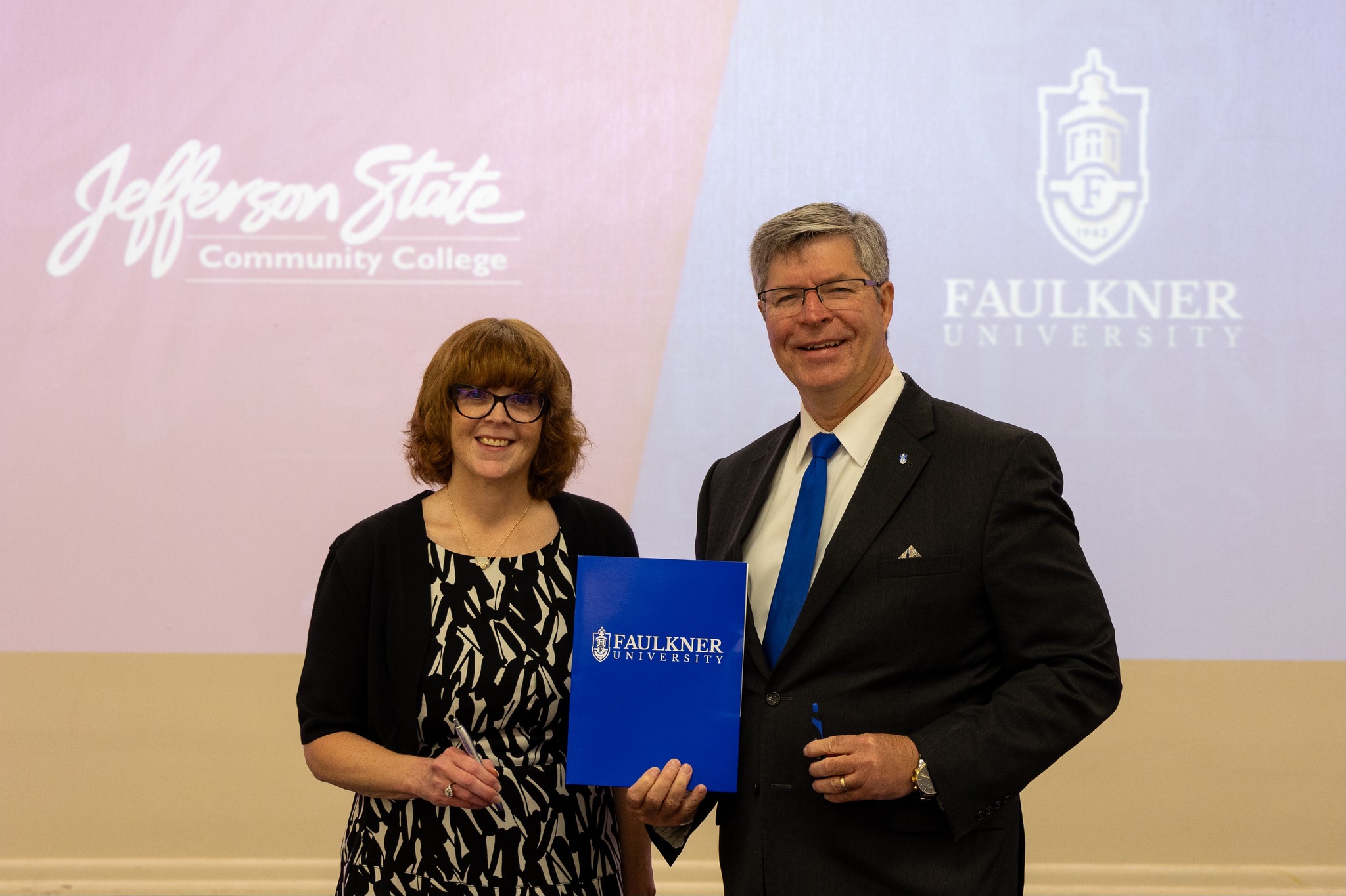 Faulkner University News Faulkner, Jefferson State Signs Historic