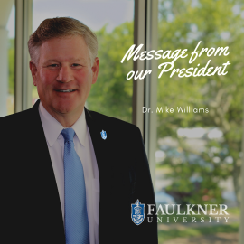 Faulkner University President Mike Williams