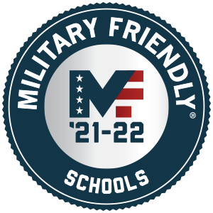 Military Friendly '21-22 badge